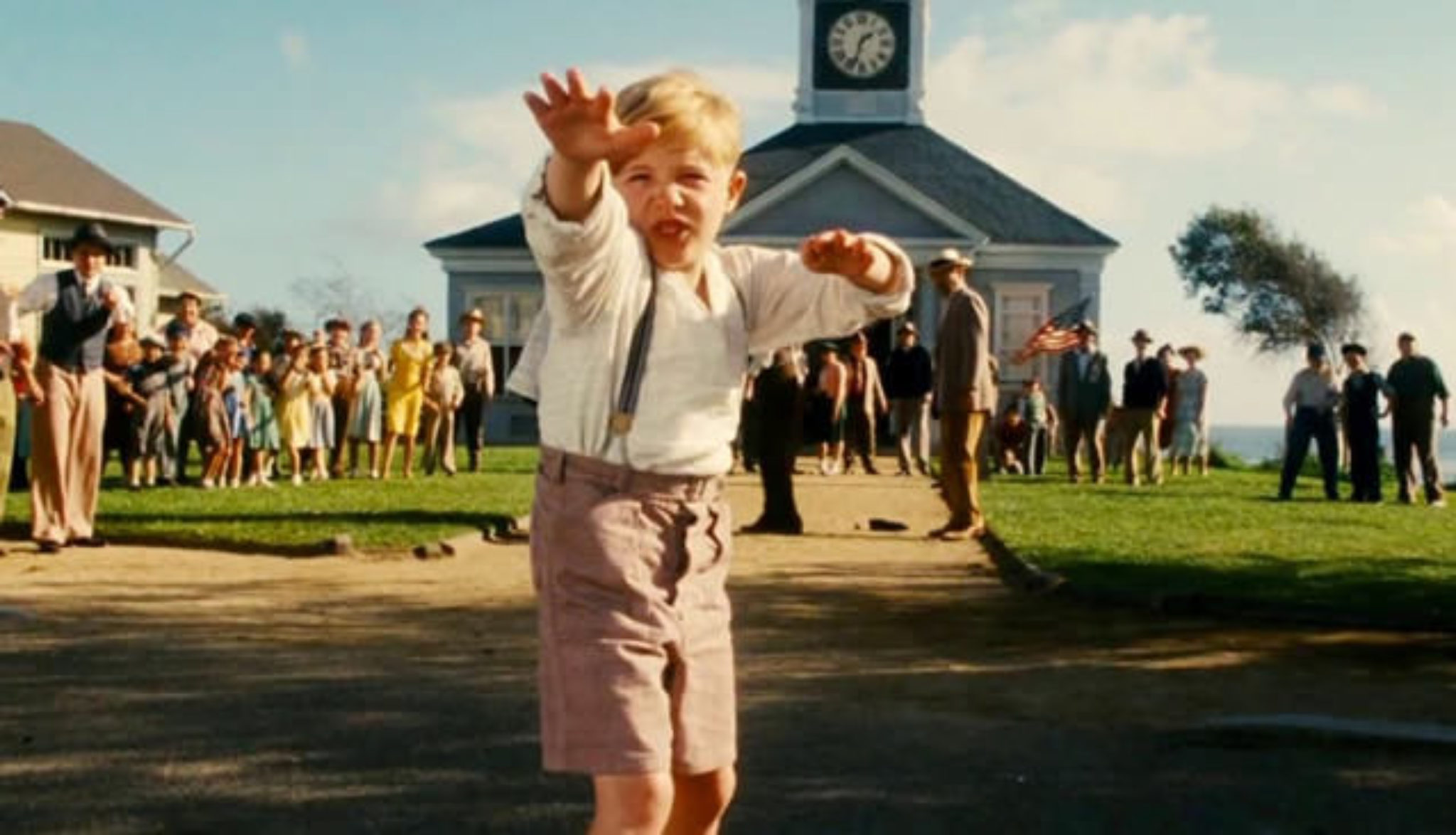 Little Boy Plugged In