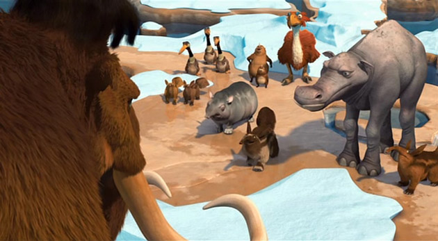 ice age movie animals