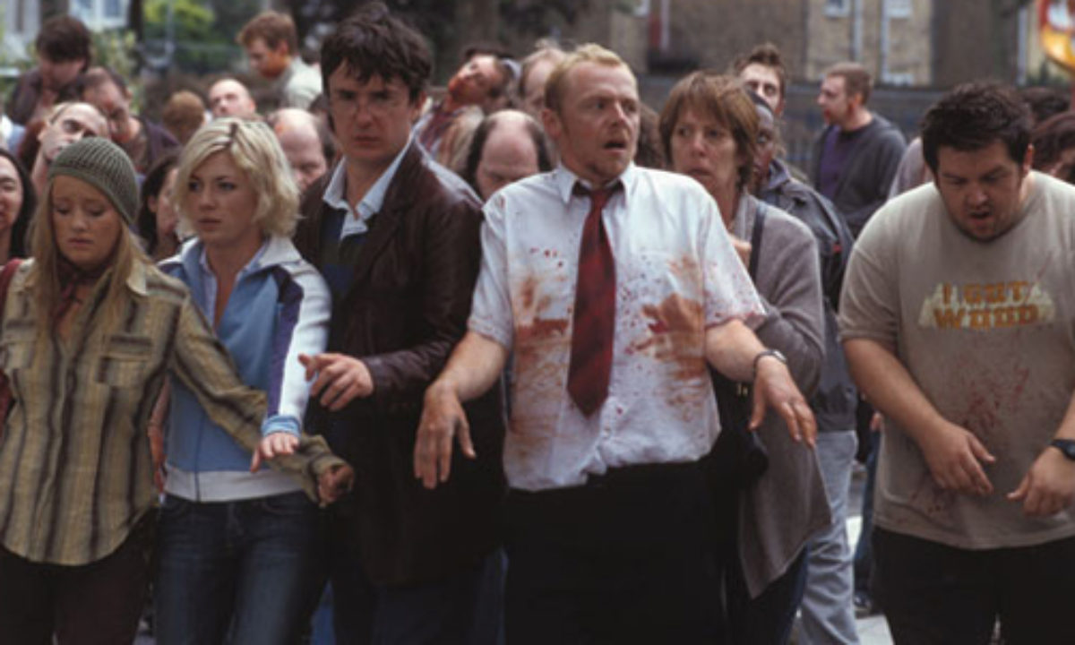 DID SIMON PEGG KILL SLOW ZOMBIES?