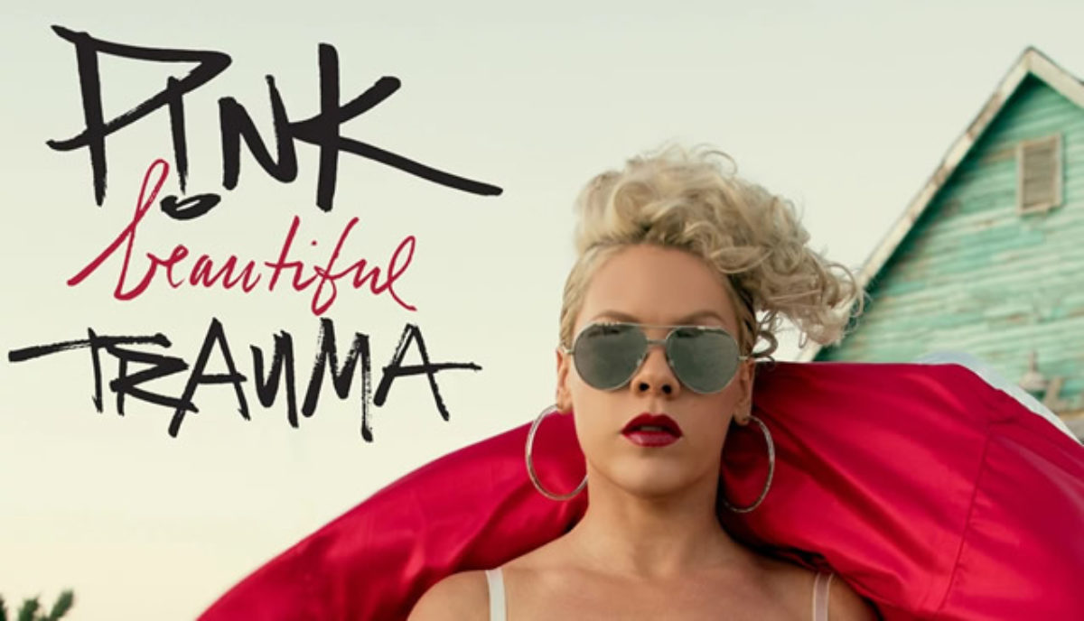 pink beautiful trauma dress The blue dress of P!nk in her video clip Beautiful Trauma