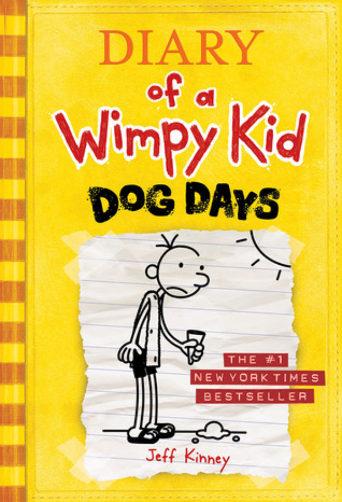 book review for diary of a wimpy kid dog days