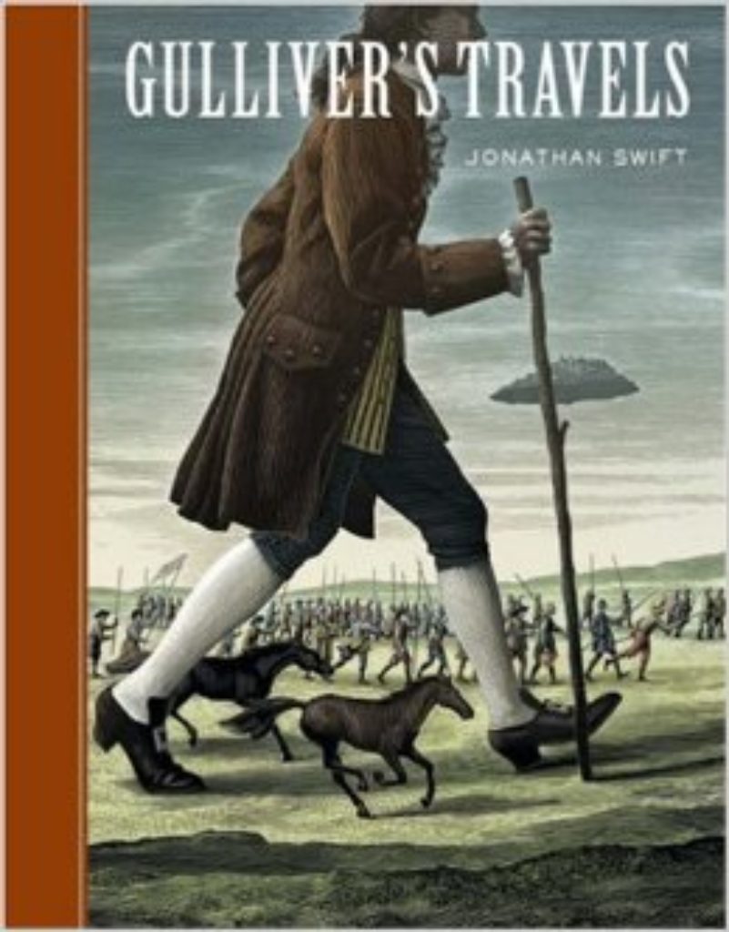 book review of gulliver's travels in 100 words