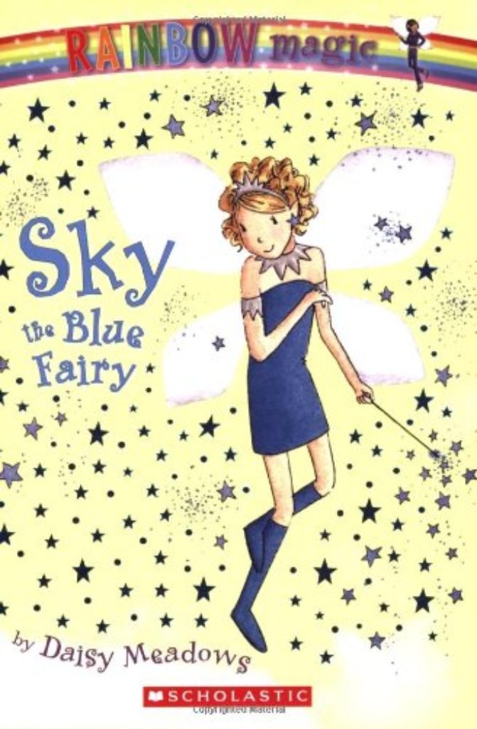 sky the blue fairy — "rainbow magic" series  plugged in