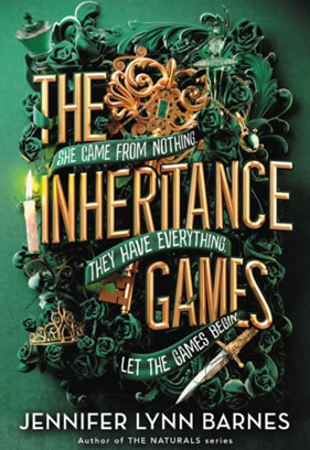 Cover image of Young Adult novel The Inheritance Games.