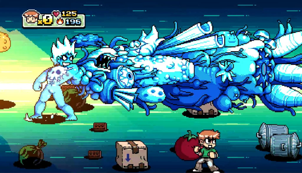 Screen shot from Scott Pilgrim vs. The World: The Game - The Complete Edition.