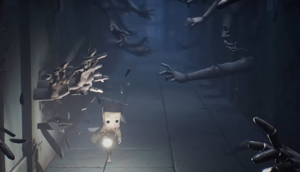 Screen shot from the game "Little Nightmares II."