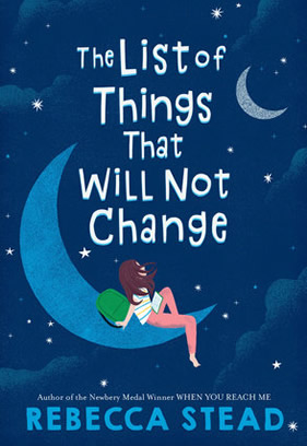 Picture of the book cover for "The List of Things That Will Not Change."