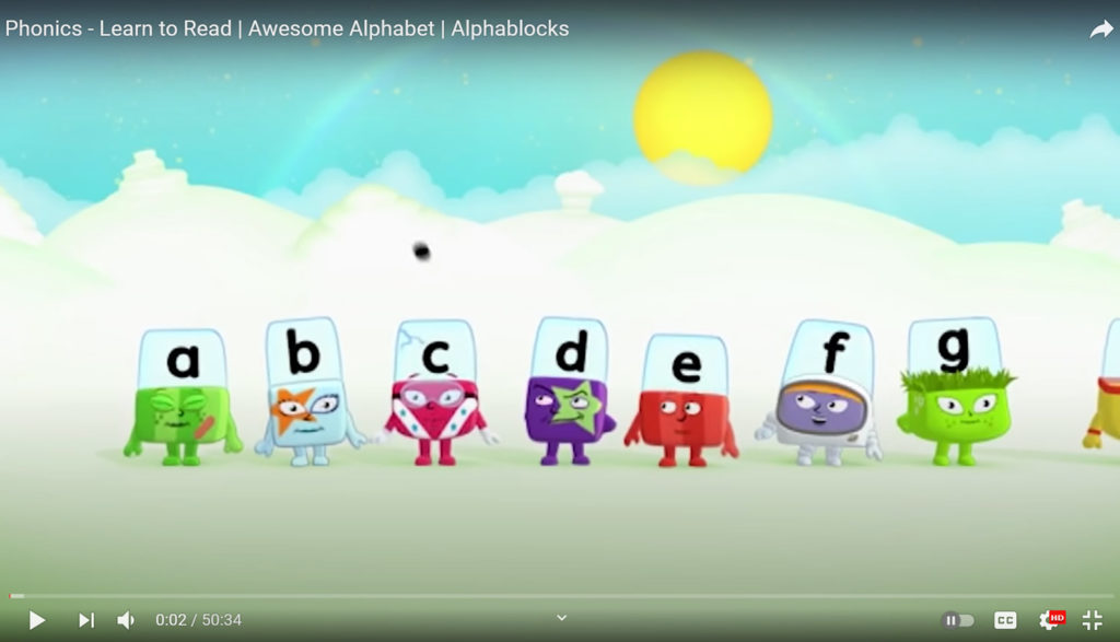 Alphablocks, Learning is fun with Learning Blocks