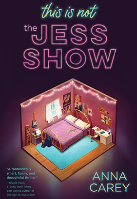 Cover image of the book "This Is Not the Jess Show."