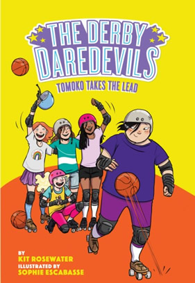 Cover image for the book "The Derby Daredevils: Tomoko Takes the Lead."