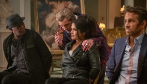 3 people tied up in hitman's wife's bodyguard