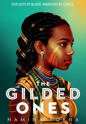 Picture of the book cover for "The Gilded Ones."