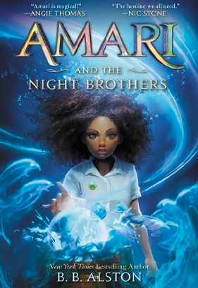 Amari and the Night Brothers book cover