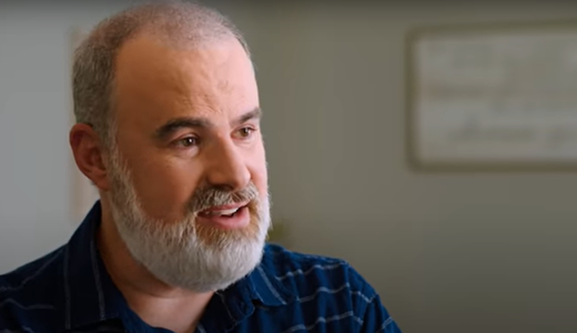 Filmmaker Alex Kendrick talks during the documentary on fatherhood, Show Me the Father