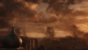 planes flying in Call of Duty Vanguard game