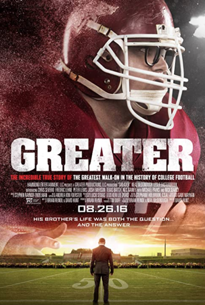 Greater movie poster