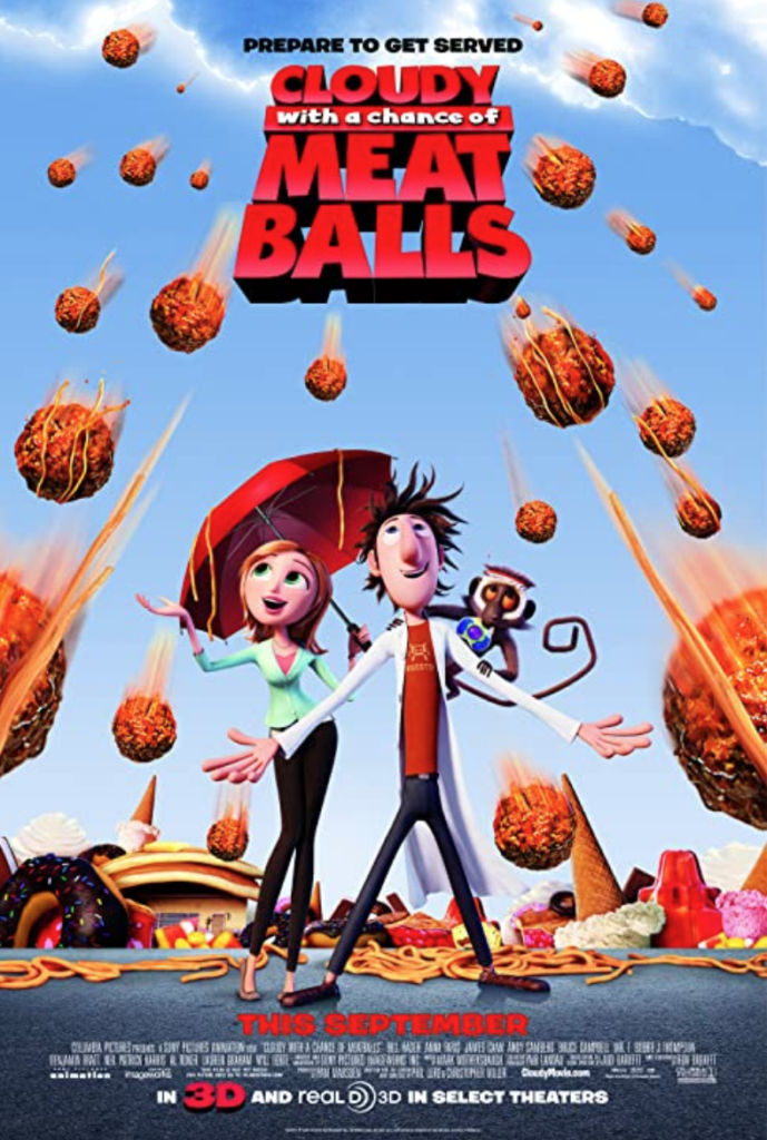 Cloudy with a Chance of Meatballs movie poster