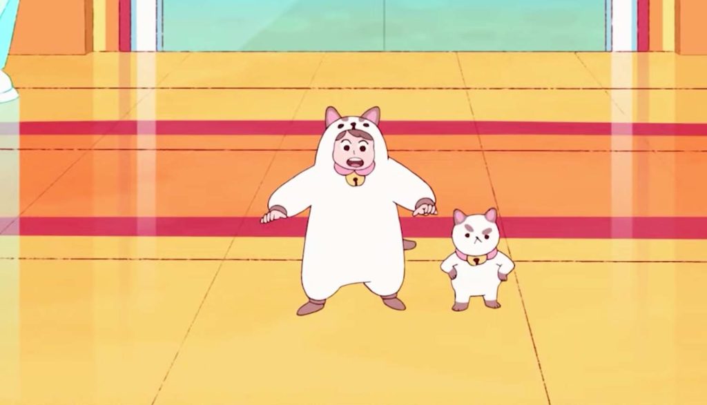 Ata Boy Bee And Puppycat Kitty Apron X Magnet For Refrigerators And ata-boy-bee-and-puppycat-kitty-apron-x-magnet-for-refrigerators-and