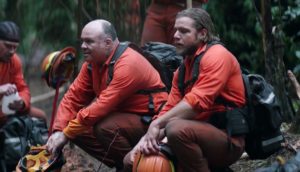 firefighters resting - Fire Country
