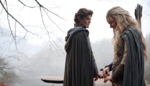 rings of power elrond and galadriel