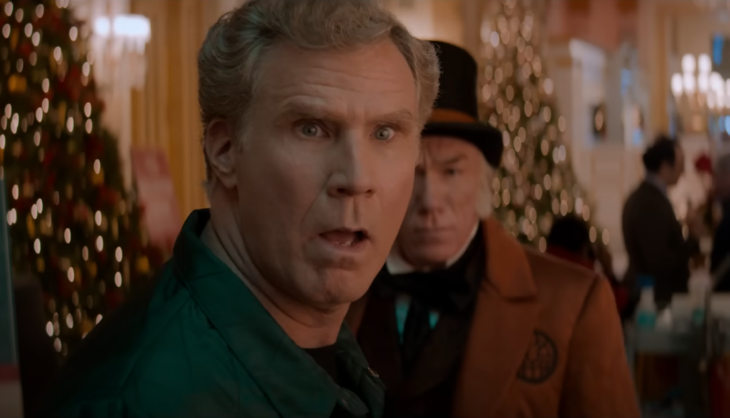 Will Ferrell as the Ghost of Christmas Present in 'Spirited.'