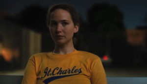 Woman in St. Charles t-shirt - Causeway