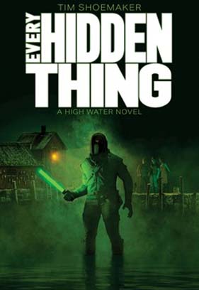man holding green light - Every Hidden Thing book cover