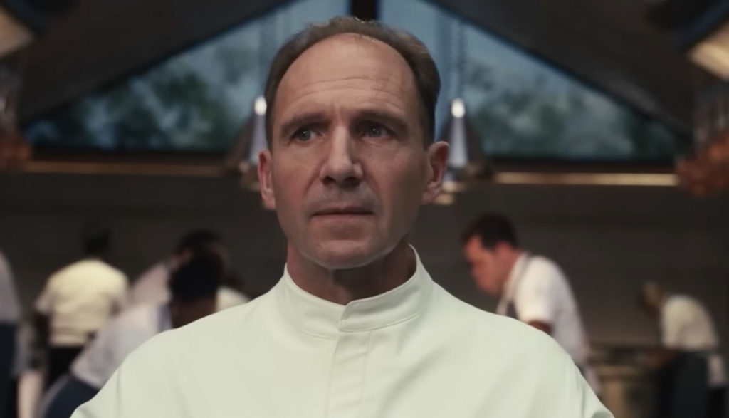 Ralph Fiennes as a chef - The Menu