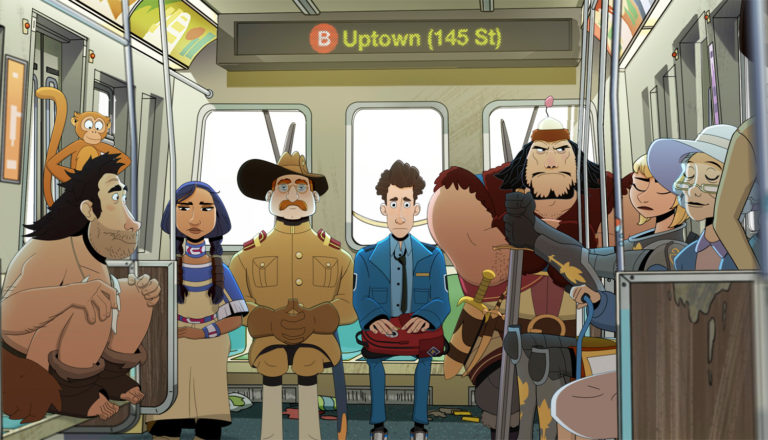 Museum exhibits & a night guard on the subway - Night at the Museum: Kahmunrah Rises Again