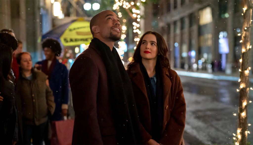 a couple standing on a New York City street corner - Something From Tiffany's