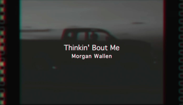 Morgan Wallen Thinkin Bout Me music video